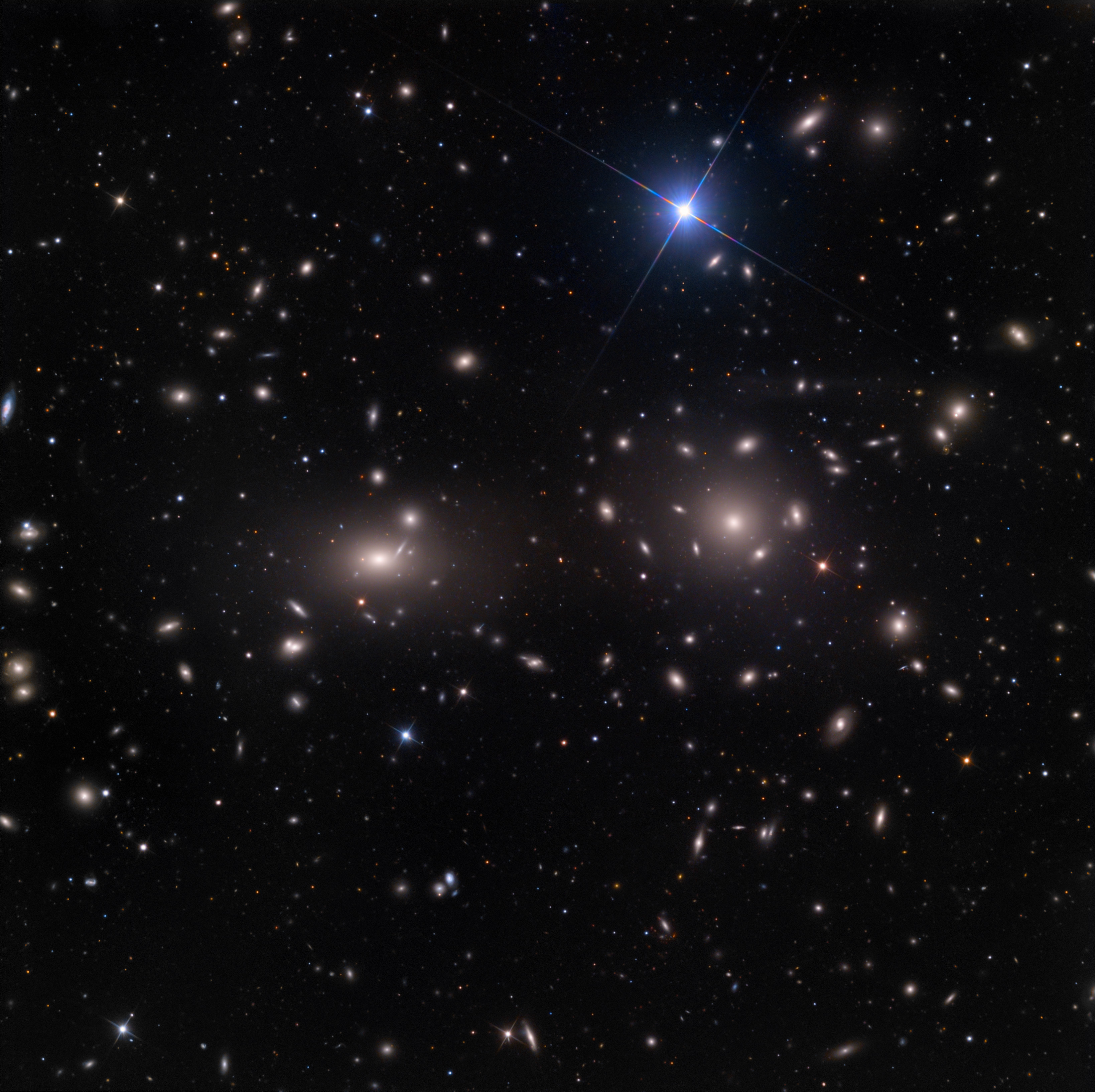 Colossal Coma Cluster of Galaxies Dominates Skywatcher Photo